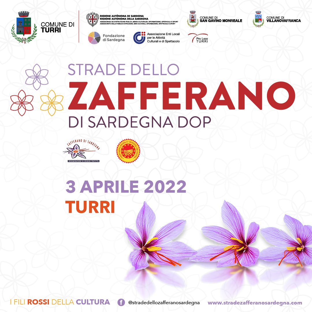 Strade dello Zafferano di Sardegna DOP 2022 - Turri